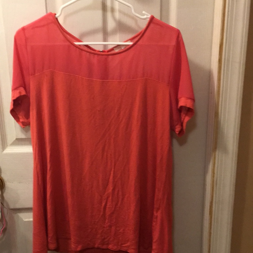 Ava James shirt SZ L
